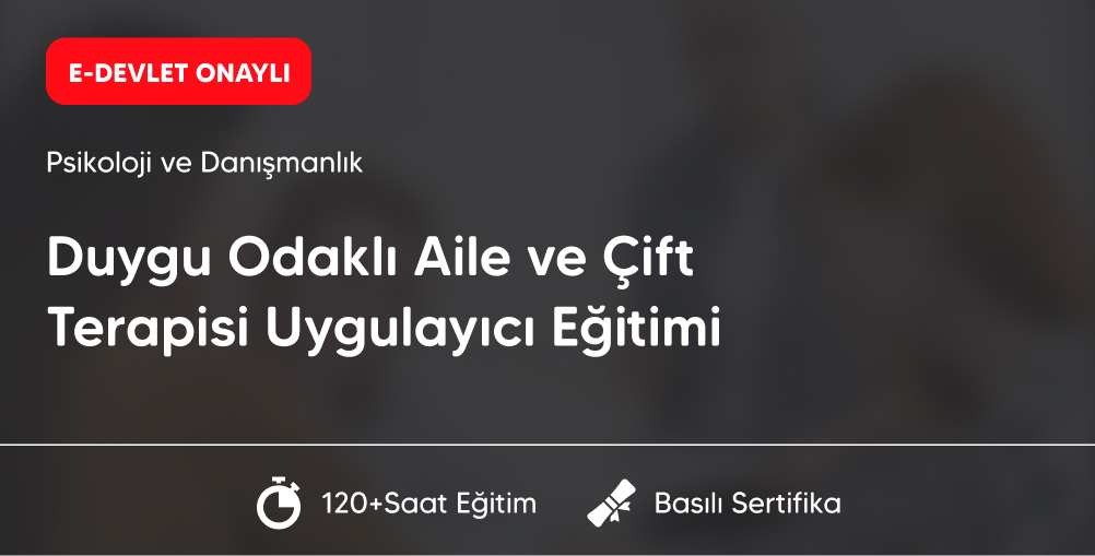 Duygu Odaklı Aile ve Çift Terapisi Uygulayıcı Eğitimi