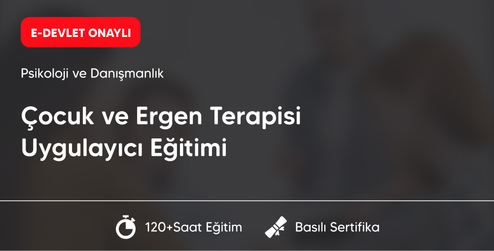 Çocuk ve Ergen Terapisi Uygulayıcı Eğitimi