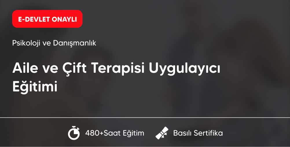 Aile ve Çift Terapisi Uygulayıcı Eğitimi