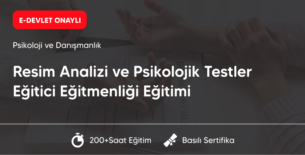 Resim Analizi ve Psikolojik Testler Eğitici Eğitmenliği Eğitimi