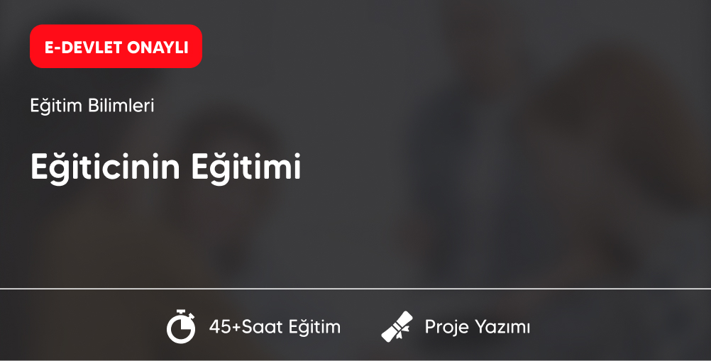 Eğiticinin Eğitimi